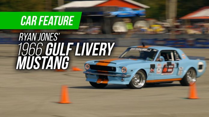 From Sniper EFI and NOS Nitrous to Entire Build – Ryan Jones’ 1966 Gulf Livery Mustang Feature From Ford Fest