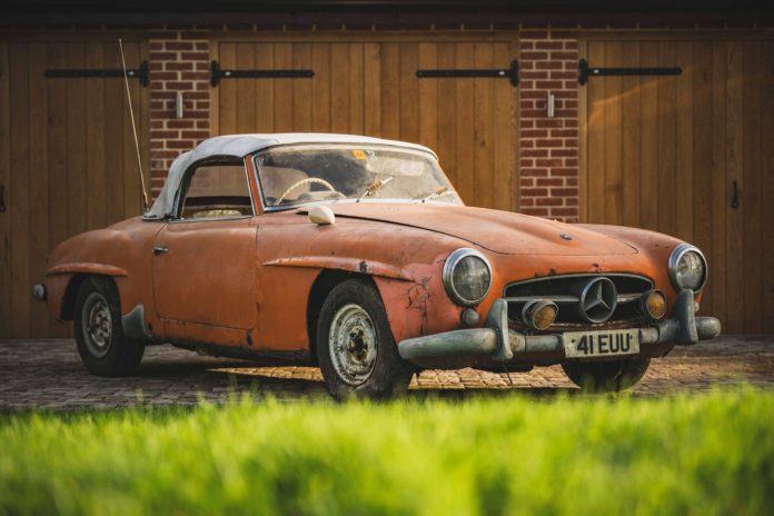 Rotting 1960 Mercedes 190SL Could Be Your Next Cheap Restoration Project