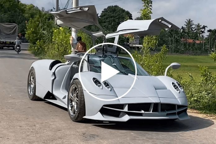 Toyota-Powered Pagani Huayra Replica Looks Quite Convincing