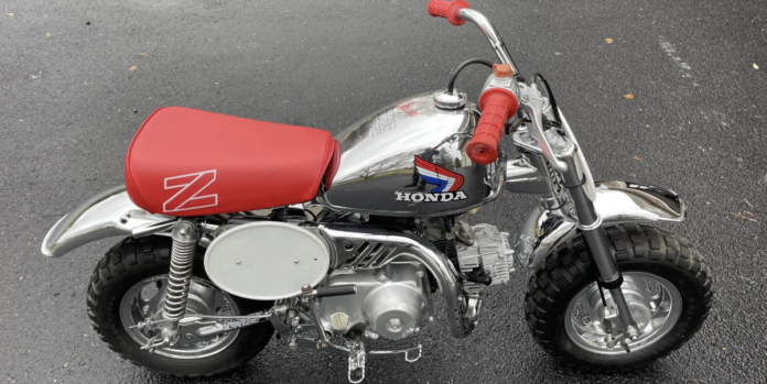 1986 Honda Z50 RD Christmas Special Motorbike, Today's Bring a Trailer Find