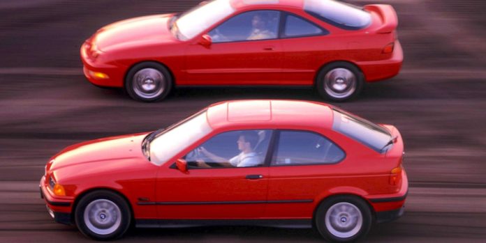 Archive Comparison Test: 1995 BMW 318ti vs 1995 Acura Integra GS-R