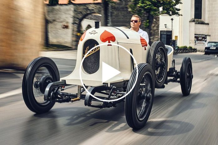 Ferdinand Porsche's Race Car Hits Road For First Time In 100 Years