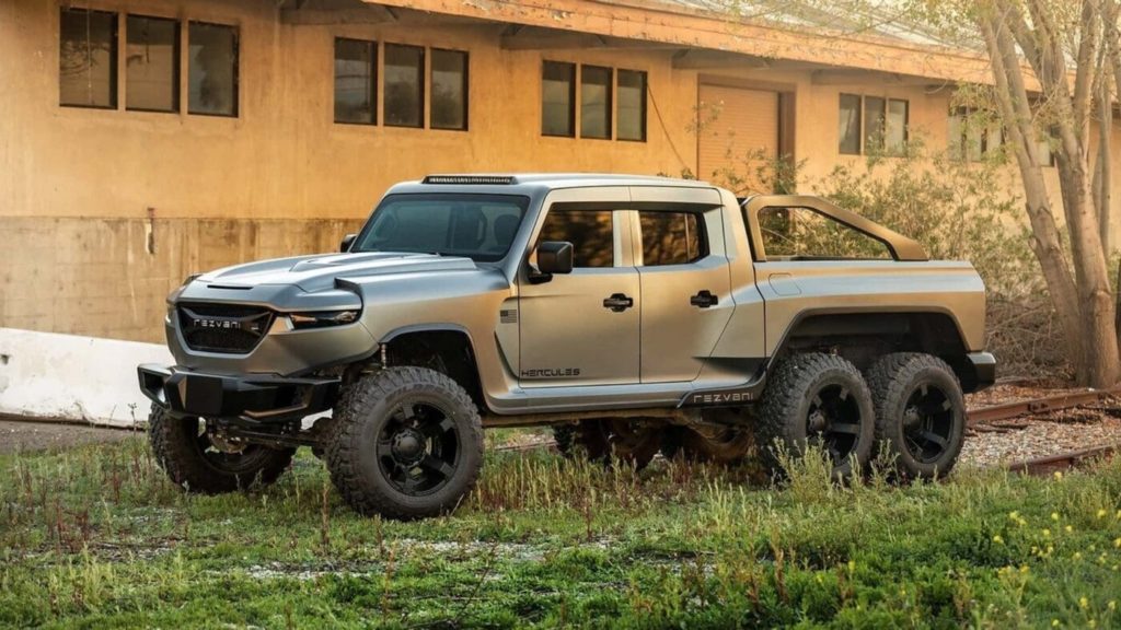 Fully-Armored 2023 Rezvani Hercules 6×6 Military Edition For Sale ...