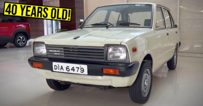 india's first maruti 800 40 years old featured