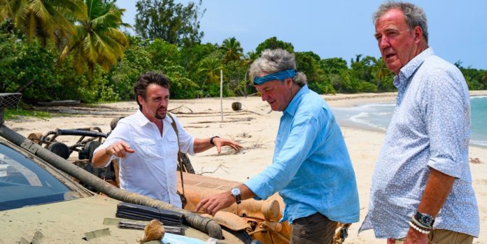 Jeremy Clarkson, James May, and Richard Hammond Shoot Final Episode of 'The Grand Tour'