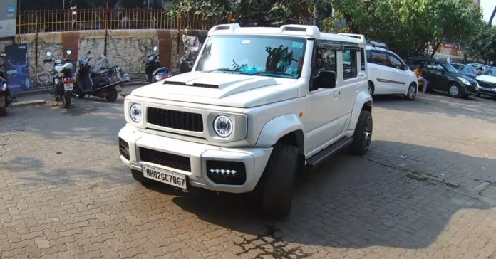 jimny with G-wagen kit