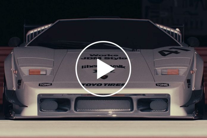 Liberty Walk Teases Lamborghini Countach Build To Anger Purists