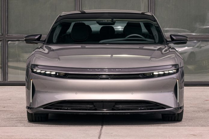 Lucid Previews Tesla Model 3 And Model Y Fighter