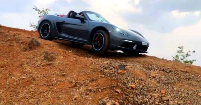 porsche 718 boxster off road