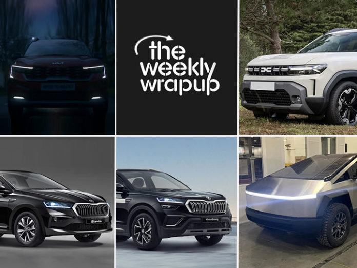 Top Car News Of The Week: 2024 Kia Sonet Facelift Teased, Skoda Kushaq And Slavia Elegance Edition Launched, Next-Gen Renault Duster Revealed And More.  - ZigWheels