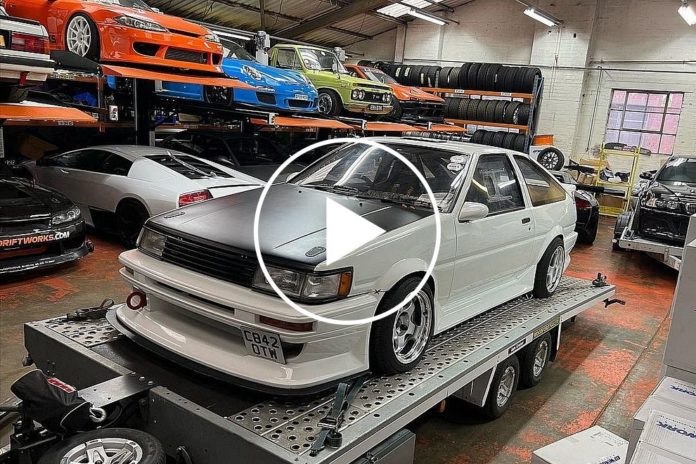 Toyota AE86 Track Car Seeks Help From High-Revving Honda Powerhouse