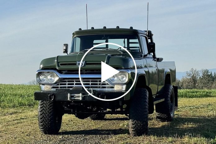 Vintage Ford Truck With A Chevrolet Chassis Is An Insane Build