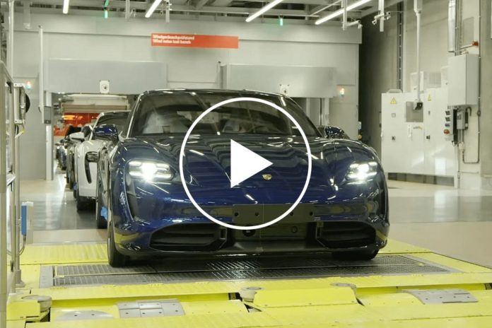 Watch How The Porsche Taycan Comes To Life