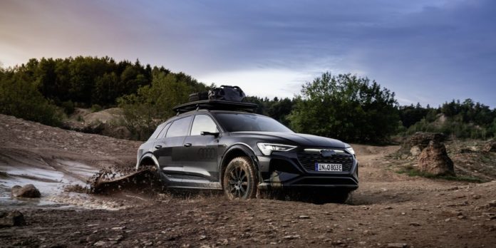 2024 Audi Q8 e-tron Special Edition Honors Upcoming Dakar Rally