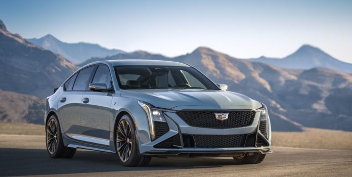 2025 Cadillac CT5-V Blackwing Has a Meaner Face, Same 668-HP V-8