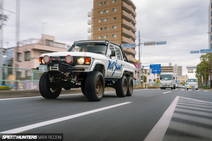 60 Times 6 Plus TE37: The Neosteel 6×6 Land Cruiser