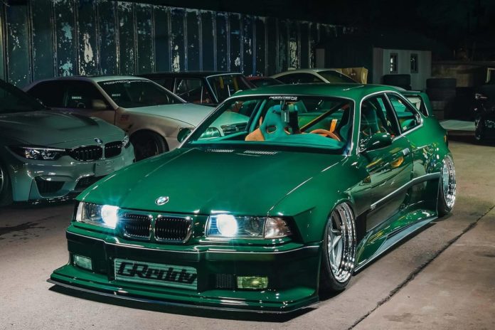 First Japanese Widebody E36 BMW M3 By The Kyza Is Complete