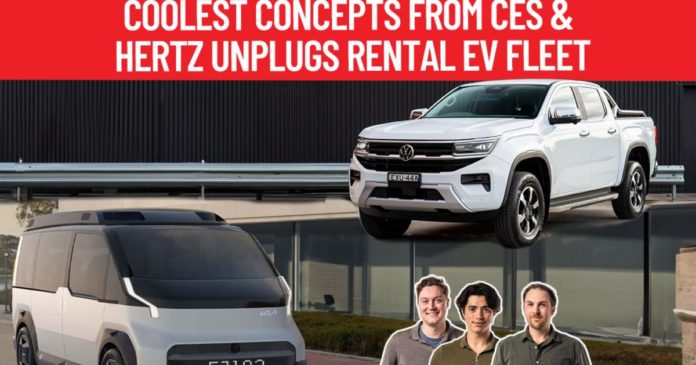 Podcast: VW Amarok, coolest CES concepts and Hertz ditches EV fleet!