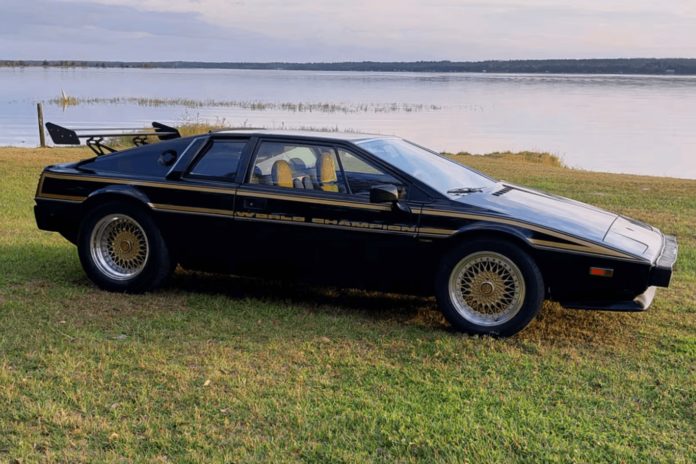 Rare 1979 Lotus Esprit JPS Edition Powered By Chevy V8