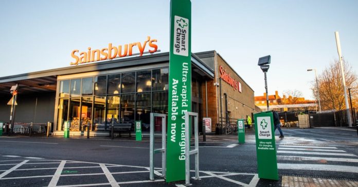 Sainsbury’s launches electric car charging business