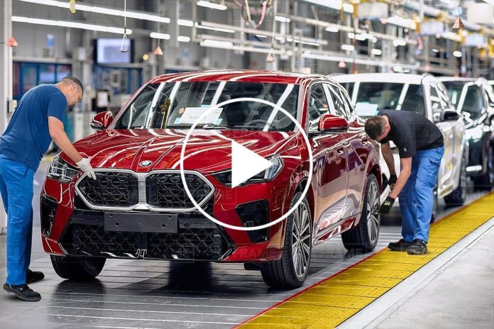 Watch How The New BMW iX2 Is Produced In Germany