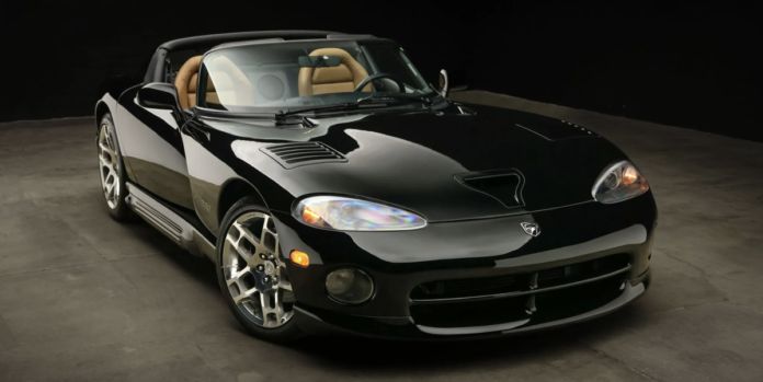 1994 Dodge Viper RT/10, Bad in Black, Up for Auction on Bring a Trailer