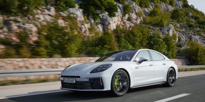 2024 Porsche Panamera Adds V-6 E-Hybrids with up to 536 HP