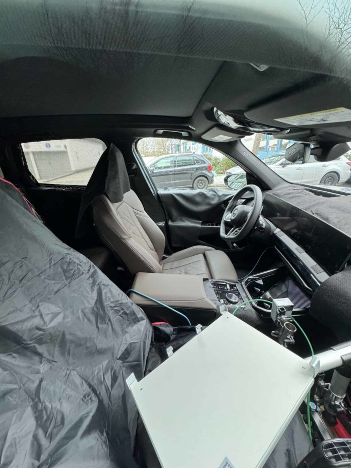 2025 BMW X3 Spotted Showing Its Interior Design