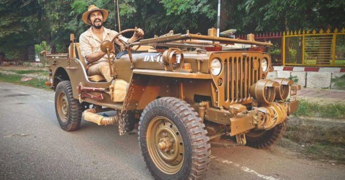 Randeep Hooda's Willys Jeep