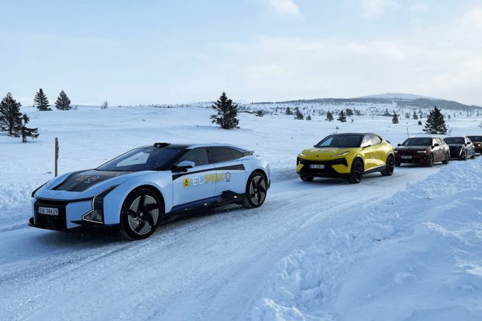 Chinese EV Startup HiPhi Breaks Norwegian Cold Weather Range Test Records