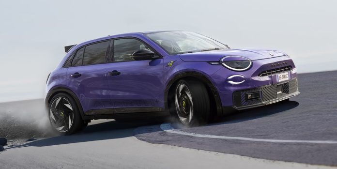 Fiat 600e Abarth Looks Rad in Purple, Sadly Won't Come to America