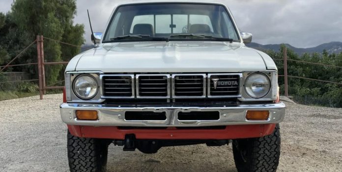 1981 Toyota Pickup 4x4 Deluxe with Iconic Livery Is Today's Bring a Trailer Pick