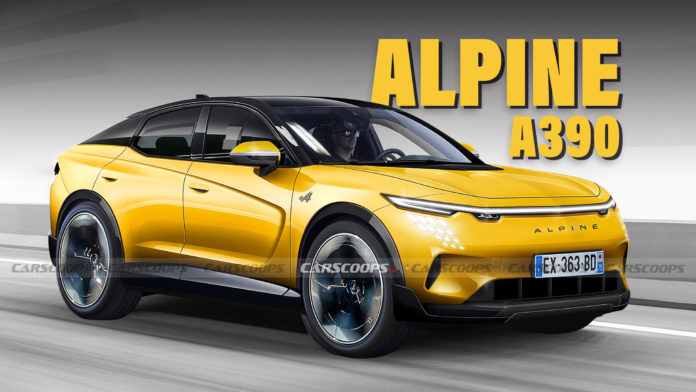  Alpine A390 Electric GT Crossover Arriving In 2025 Based On Nissan Ariya Bones