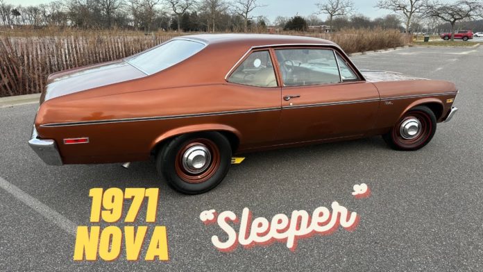 Car Feature Video: A Sleeper 1971 Chevy Nova That Is LS Swapped Turbo Perfection! This Thing Is Sick!