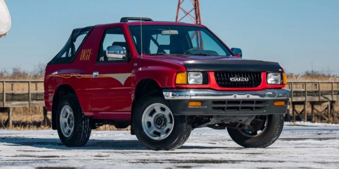 Hey, Friend! There's a 1994 Isuzu Amigo on Bring a Trailer