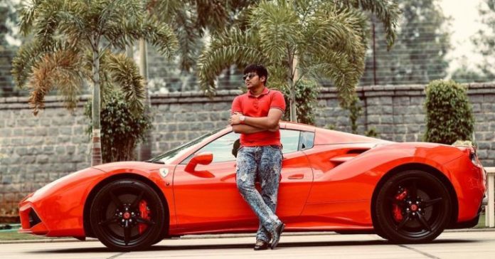 Rohit Mynampally's Ferrari