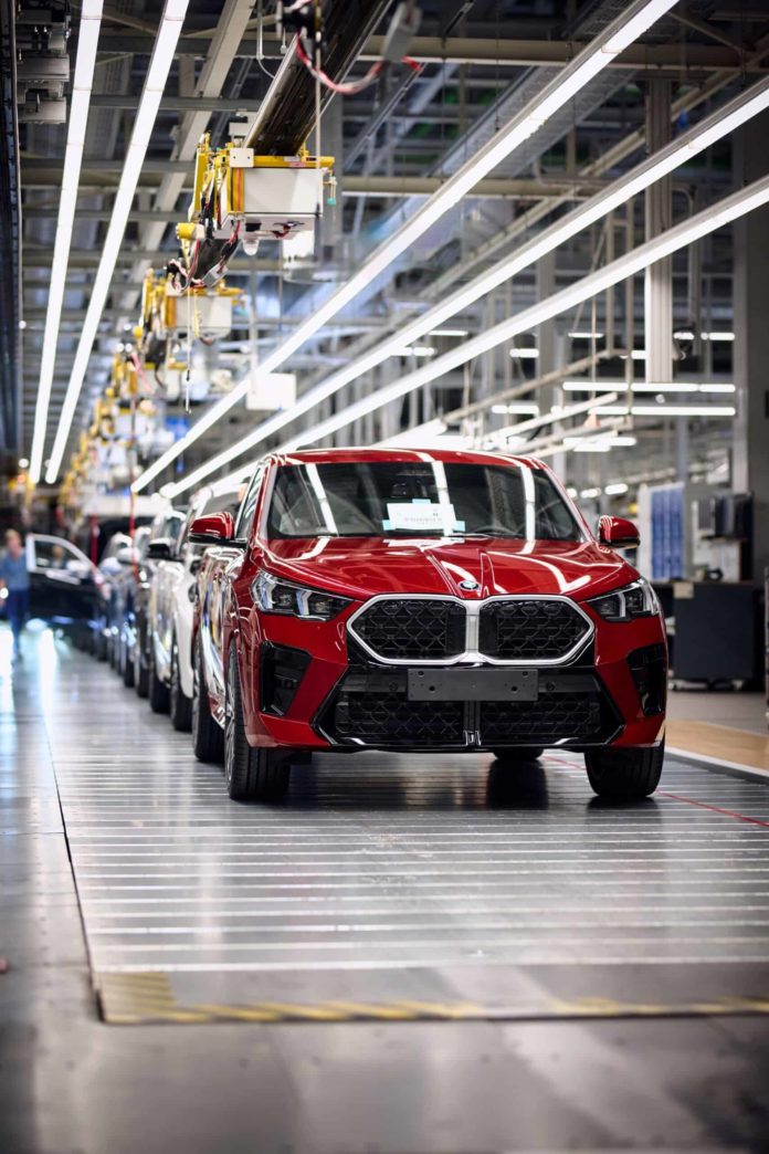 New BMW X2 and iX2 Roll Off the Production Line in Regensburg