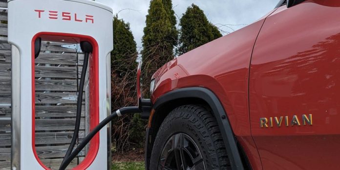 Rivians Can Now Use Tesla's Superchargers, Adapters Arriving in April