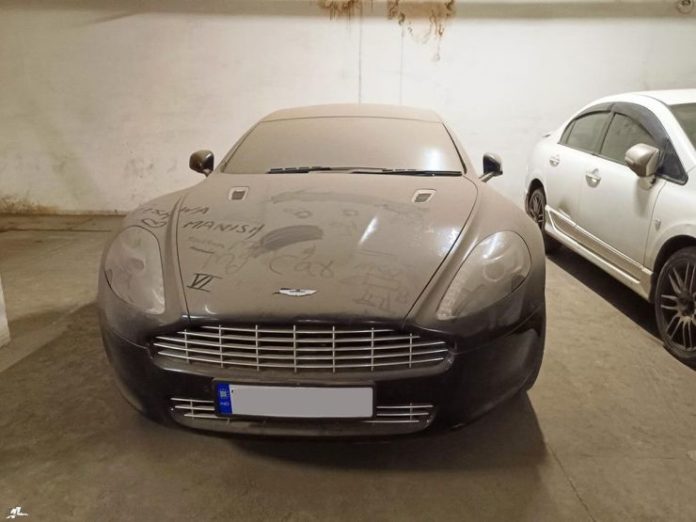 Abandoned Aston Martine Rapide