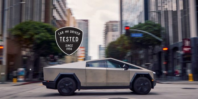 Tesla Cybertruck's Closed Tonneau Adds 25 Miles of Range at 75 MPH