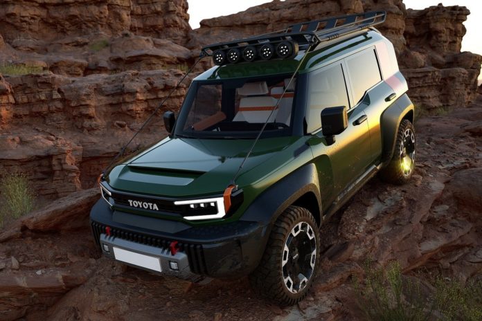 2024 Toyota FJ Cruiser EV Forward Vision