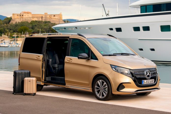 UPDATE: Mercedes-Benz V-Class Coming To America In 2026 As All-Electric Luxury Minivan