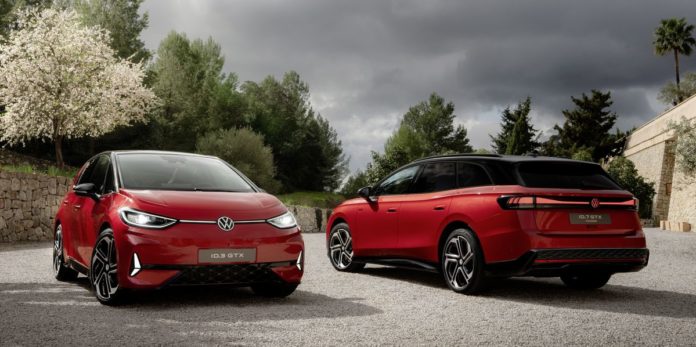 VW Reveals 322-HP ID.3 GTX EV Hot Hatch and 335-HP ID.7 GTX Wagon