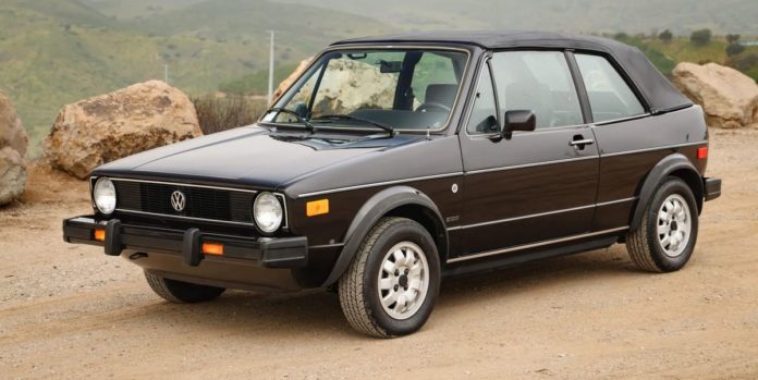 1984 VW Rabbit Convertible Is Today's Bring a Trailer Auction Pick