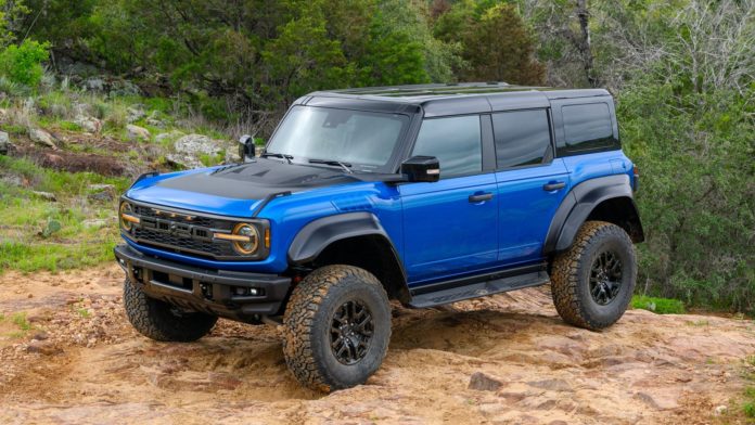 2024 Ford Bronco Raptor Black Appearance Package Unveiled Under A Solar Eclipse