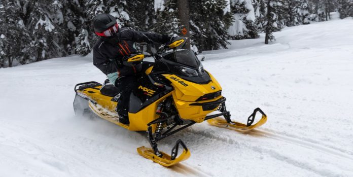 2025 Ski-Doo MXZ X-RS 850 E-TEC Turbo R Is Peak Snowmobile