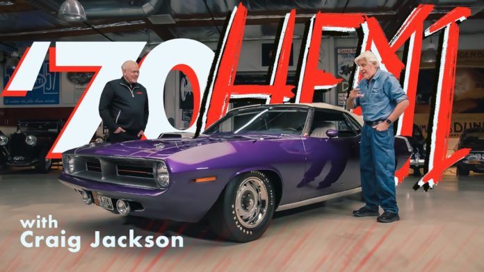 Leno’s Garage Feature: Craig Jackson’s 1970 Hemi ‘Cuda – Mopar Royalty Right Here!