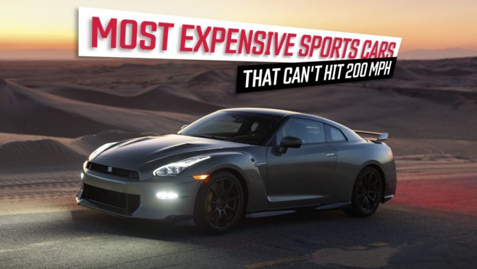 Most Expensive Sports Cars That Can’t Hit 200 MPH