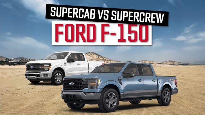 The Differences Between The Ford F-150 SuperCab And SuperCrew