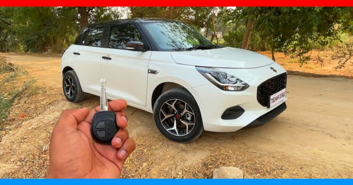 2024 maruti swift lxi tasteful modification